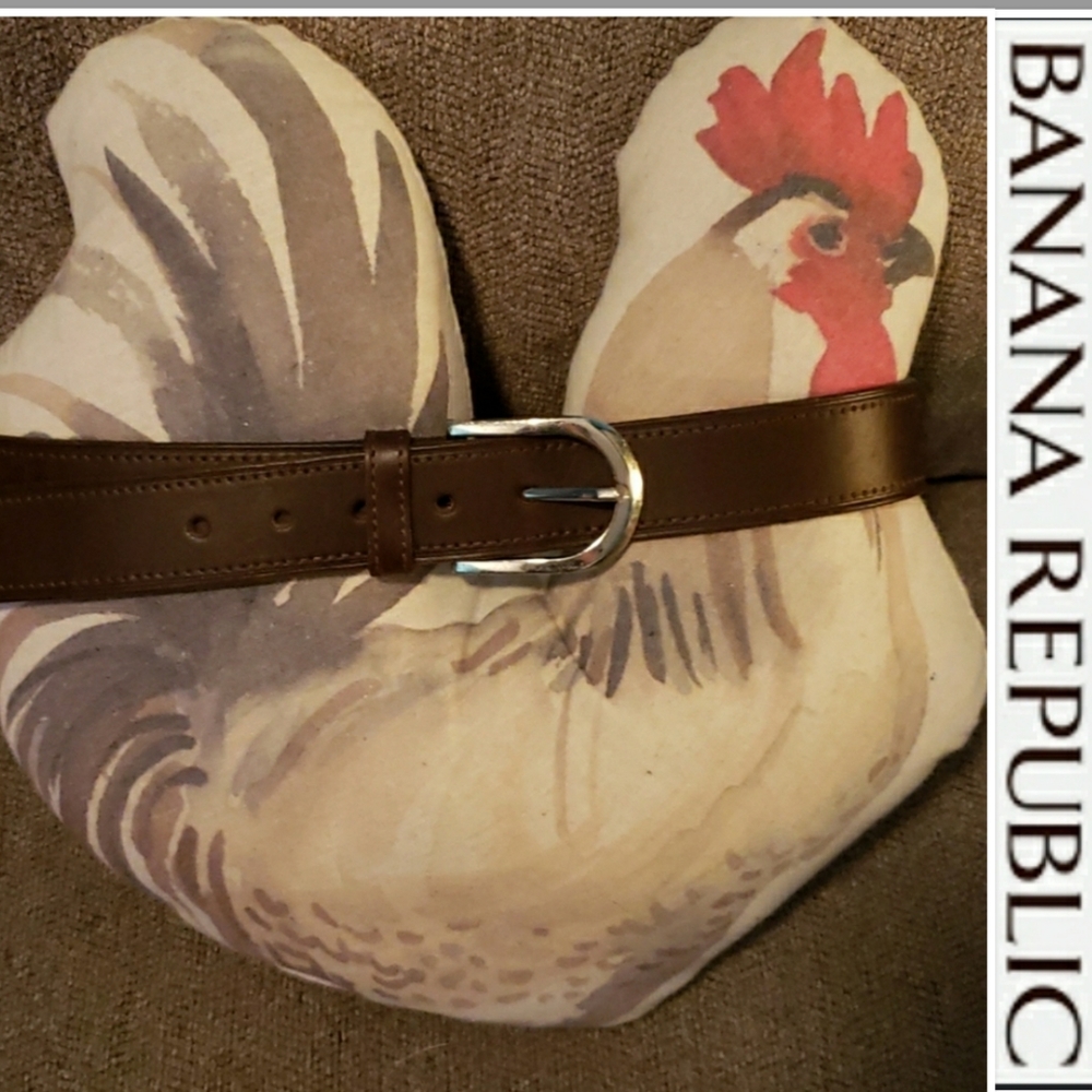 Brown leather Banana Republic Belt sz medium